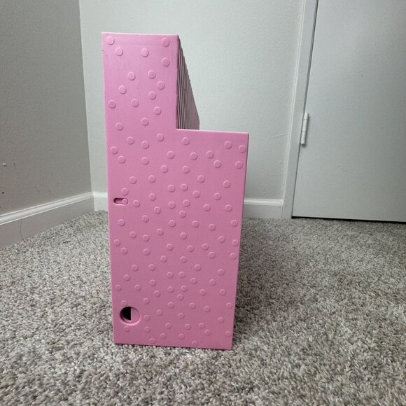 LOL Surprise Doll Pop Out Store 3-in-1 Playset Display Stand Carry Storage Pink - Picture 4 of 11